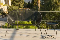 Bancs De Jardin^CASA ACAPULCO Banc Lounge Noir