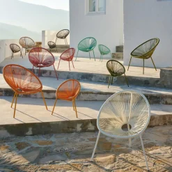 Fauteuils De Jardin^CASA ACAPULCO Chaise Lounge Set De 2 Sable