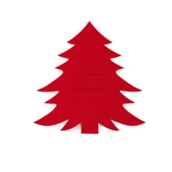 Pochettes À Couverts^CASA ARBO Porte-couverts Set De 4 Rouge