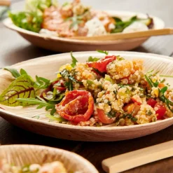 Assiettes^CASA ARECA LEAF Bols Set De 6 Naturel