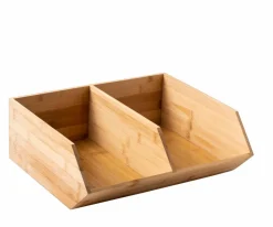 Paniers Tiroirs^CASA BAMBOO Organisateur Naturel