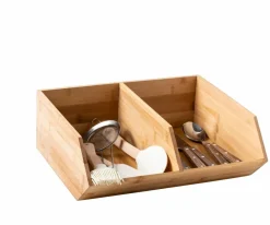 Paniers Tiroirs^CASA BAMBOO Organisateur Naturel