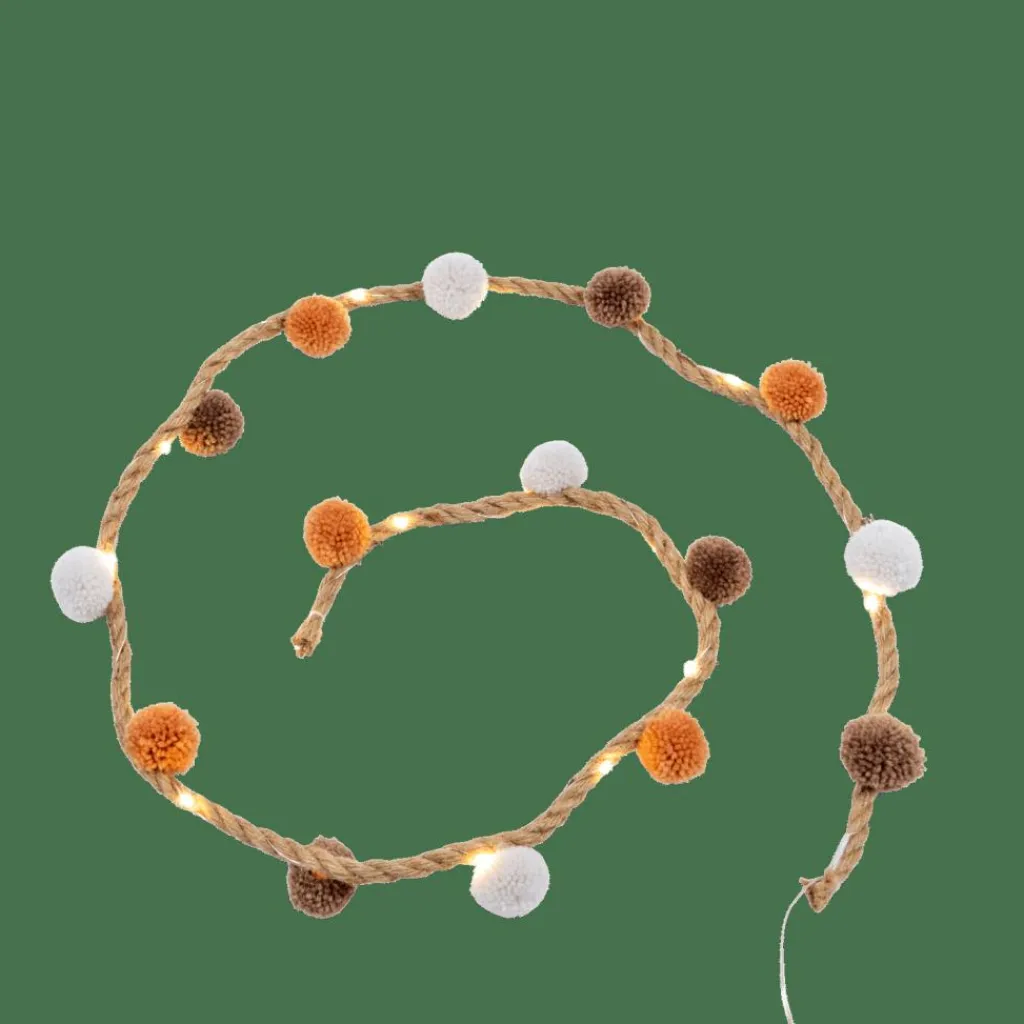 Kids|Guirlandes Lumineuses^CASA BASIL Guirlande Lumineuse Diverses Couleurs, Blanc, Brun, Terre Cuite