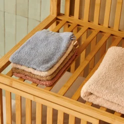 Serviettes D'Hôtes^CASA BIO SOFT Serviette D'hôte Pétrole