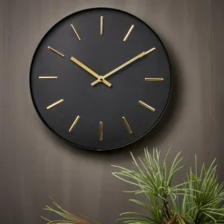 Horloges^CASA BLACK Horloge Murale Noir