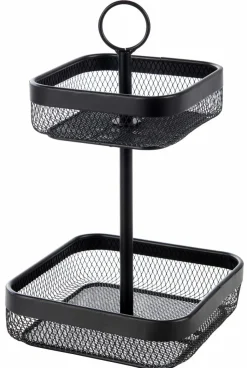 Accessoires De Cuisine^CASA BLACK LUNAR Panier Ovale 2 Pièces Noir