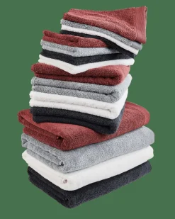 Gants De Toilette^CASA B-LUX Gants De Toilette Set De 2 Rouge