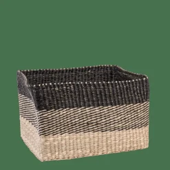 Paniers Tiroirs^CASA BOBO Panier Tiroir Noir, Naturel
