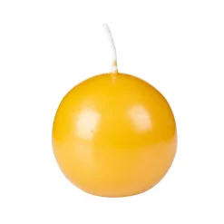 Bougies^CASA BOLA Bougie Boule Ivoire