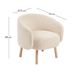 Fauteuils|Canapés^CASA BOLI Fauteuil Largeur : 67,5 Cm