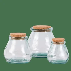 Bocaux^CASA BOLSO Pot à Provisions 38 CL Transparent