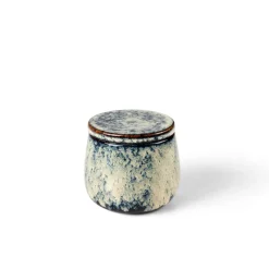 Bougies^CASA CERAMIC Bougie En Pot Bleu