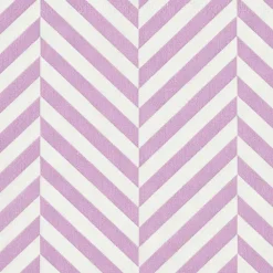 Serviettes^CASA CHEVRON Set De 20 Serviettes Mauve
