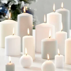 Bougies^CASA CILINDRO Bougie Cylindrique Ivoire