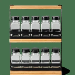 Pots À Épices^CASA COMPACT Support à épices Noir