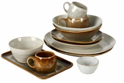 Assiettes^CASA COZY Assiette Brun