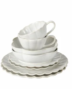 Assiettes^CASA DAHLIA Assiette Blanc