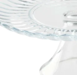 Plats À Servir^CASA DAHLITA Plat à Gâteau Transparent