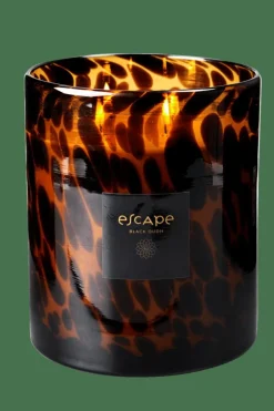 Bougies Parfumées|Bougies^CASA ESCAPE BLACK OUDH Bougie Parfumée Dans Un Verre Noir, Brun, Ocre