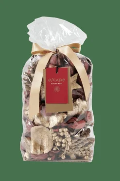Articles Parfumés^CASA ESCAPE GOLDEN BLISS Pot-pourri Bordeaux