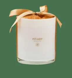 Bougies Parfumées|Bougies^CASA ESCAPE WORLD GOA Bougie Parfumée Dans Un Verre Blanc, Vieux Rose