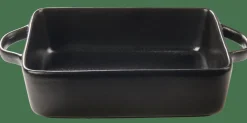 Plats À Four^CASA FERO Plat à Lasagne Noir