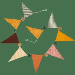 Kids^CASA FESTI Guirlande Drapeaux Multicolore