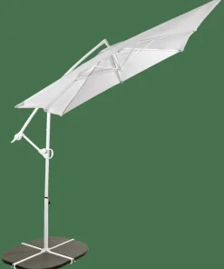 Parasols^CASA FIJI Parasol Déporté Sans Pied De Parasol Gris Clair