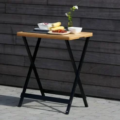 Plateaux^CASA FIRE Table à Servir Naturel