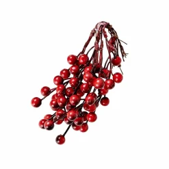 Branches Artificielles^CASA FOAM Branches D'églantier Rouge