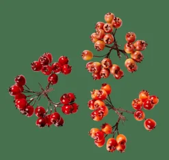 Branches Artificielles^CASA FOAM Déco églantier Rouge