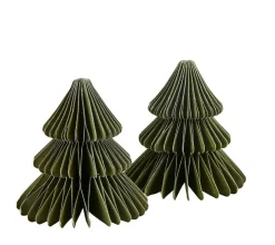 Porte-Noms^CASA GAMI Porte-nom Set De 2 Vert Foncé