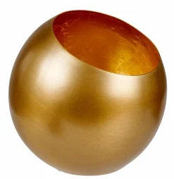 Porte-Bougies^CASA GIMINI Support Bougie Chauffe-plat Doré