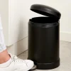 Poubelles De Cuisine|Poubelles^CASA INDUSTRIA Poubelle à Pédale 5l Noir