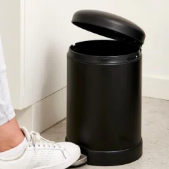Poubelles De Cuisine|Poubelles^CASA INDUSTRIA Poubelle à Pédale 5l Noir