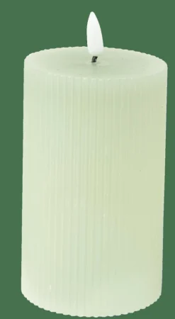 Bougies Led^CASA LED Bougie Avec LED Menthe