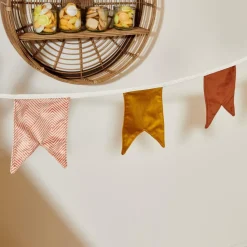 Kids^CASA LEON Guirlande De Drapeaux Rouge