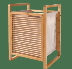 Paniers À Linge^CASA LINOLUX BAMBOE Panier à Linge Naturel