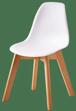 Kids|Meubles Pour Enfants^CASA MATHIAS Chaise Pour Enfants Blanc, Naturel