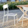 Chaises De Jardin^CASA MAVAS Chaise Empilable Blanc