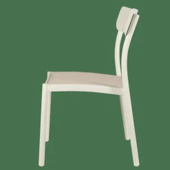 Chaises De Jardin^CASA MAVAS Chaise Empilable Blanc