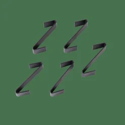 Decoration Murale^CASA MODULAR 5 Crochets S Noir