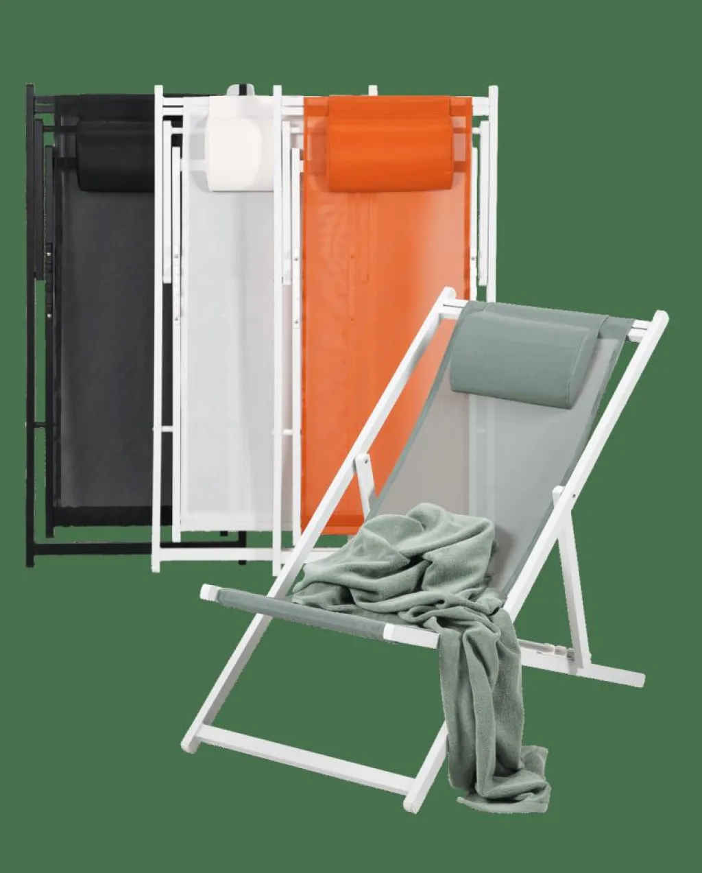 Chaises De Plage^CASA MONTEREY Chaise Pliante Blanc