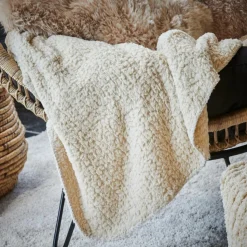 Plaids^CASA MOUTON Plaid Beige