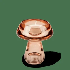 Porte-Bougies|Automne^CASA MUSHROOM Support Bougie Chauffe-plat Brun