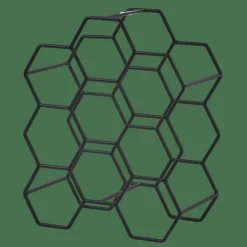 Vin Accessoires^CASA NAU Porte-bouteilles 9 Bouteilles Noir