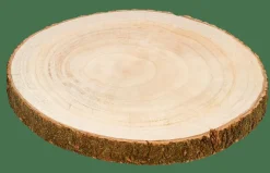 Plats Déco|Automne^CASA PAULO Plat En Bois Brun