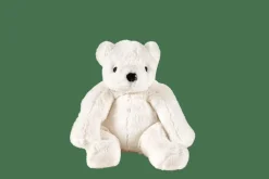 Kids^CASA POLA Ours Blanc Peluche Blanc