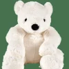 Kids^CASA POLA Ours Blanc Peluche Blanc