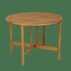 Tables De Jardin^CASA PORTLAND Table Pliante Naturel